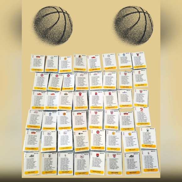 RAW MINT 1990 NBA HOOPS BASKETBALL CARD LOT 48 ~ FLEER, ALL STARS JORDAN - Picture 3 of 3